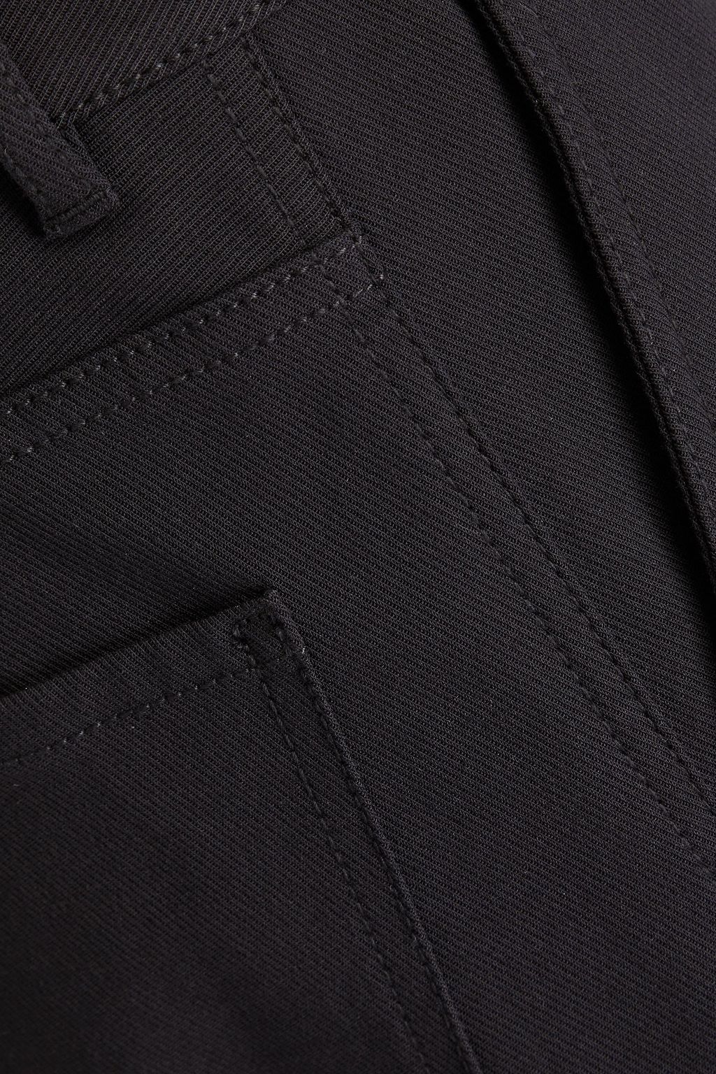 THEORY Cotton-blend twill straight-leg pants