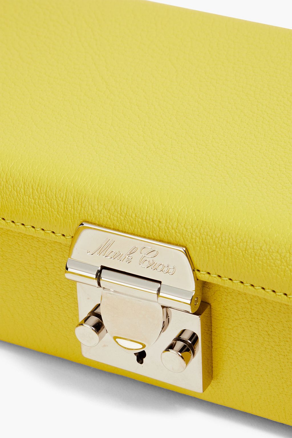 MARK CROSS Schultertasche aus Narbenleder