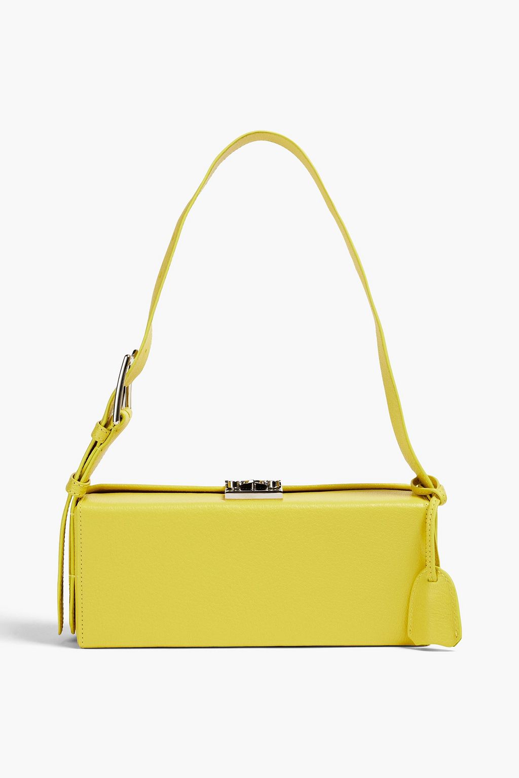 MARK CROSS Grace Lungo pebbled-leather shoulder bag | THE OUTNET