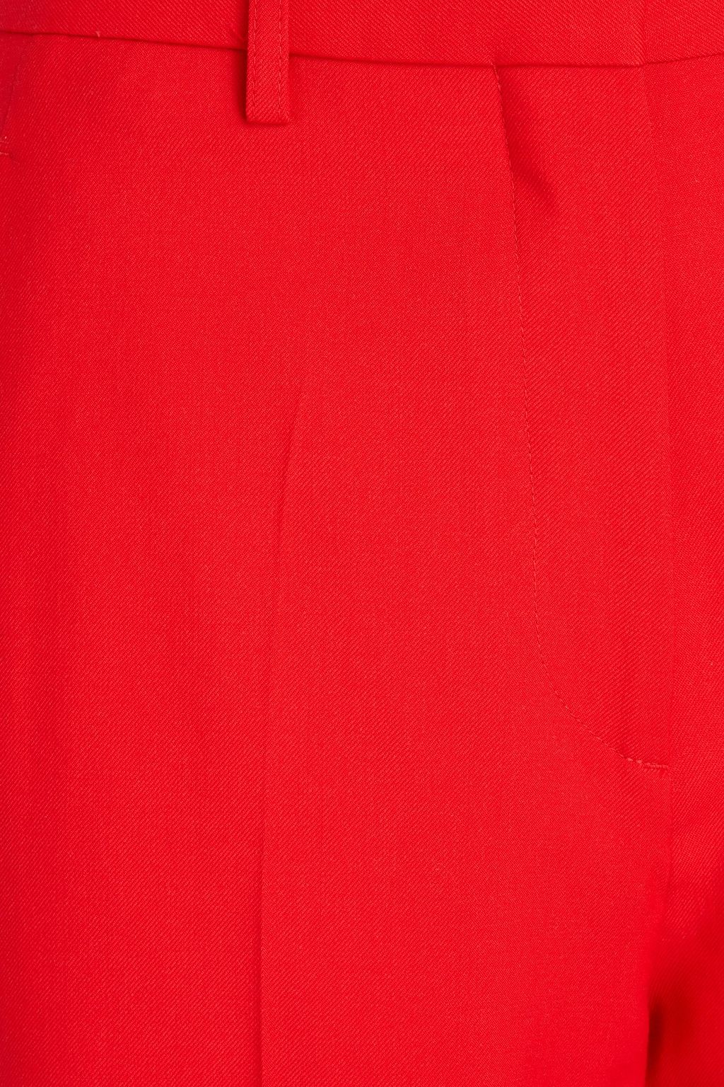 BURBERRY Wool-twill straight-leg pants