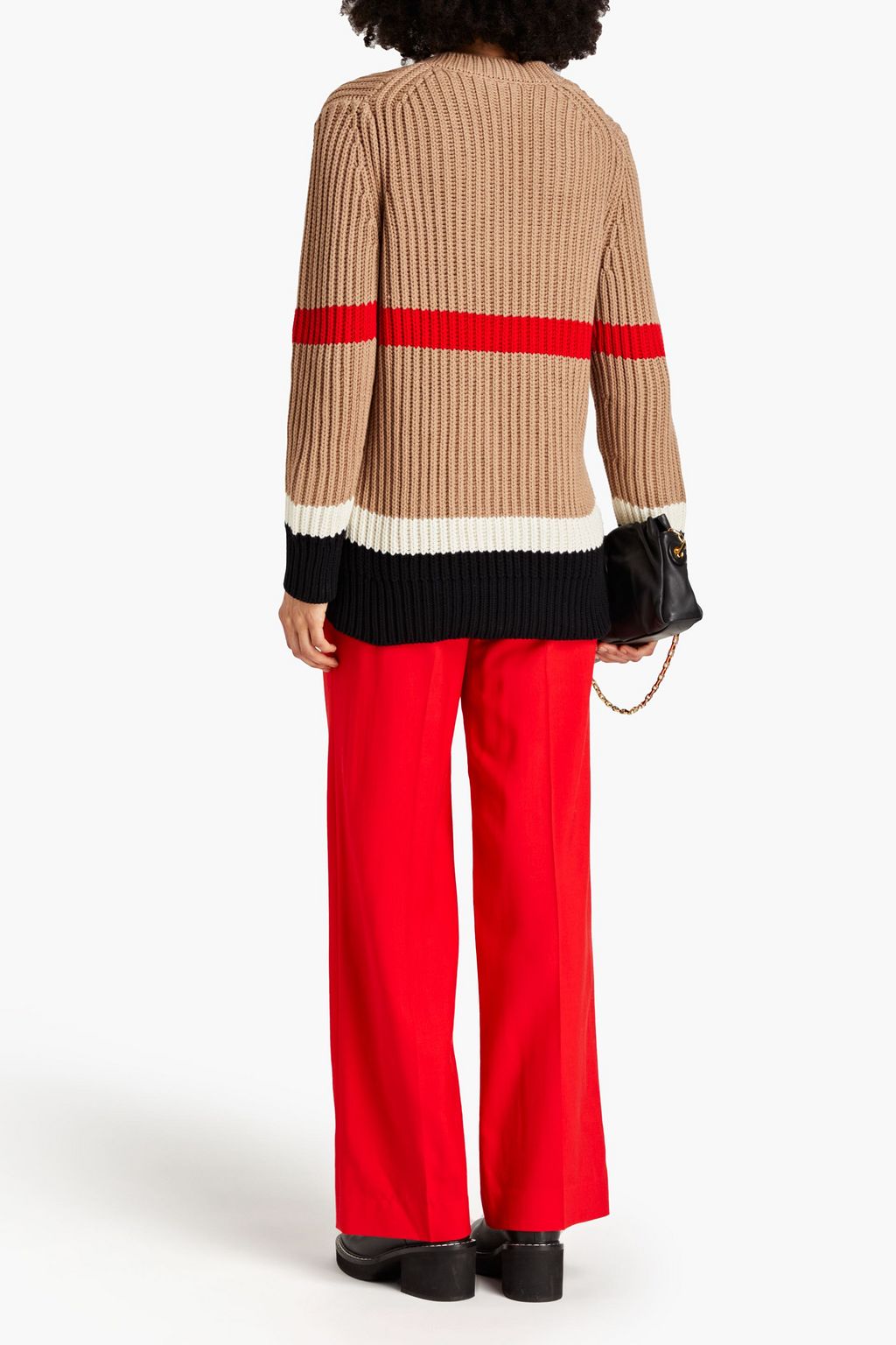 BURBERRY Wool-twill straight-leg pants