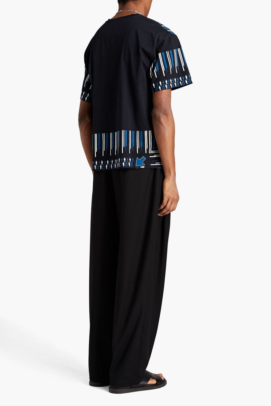 ETRO Printed cotton-jersey T-shirt