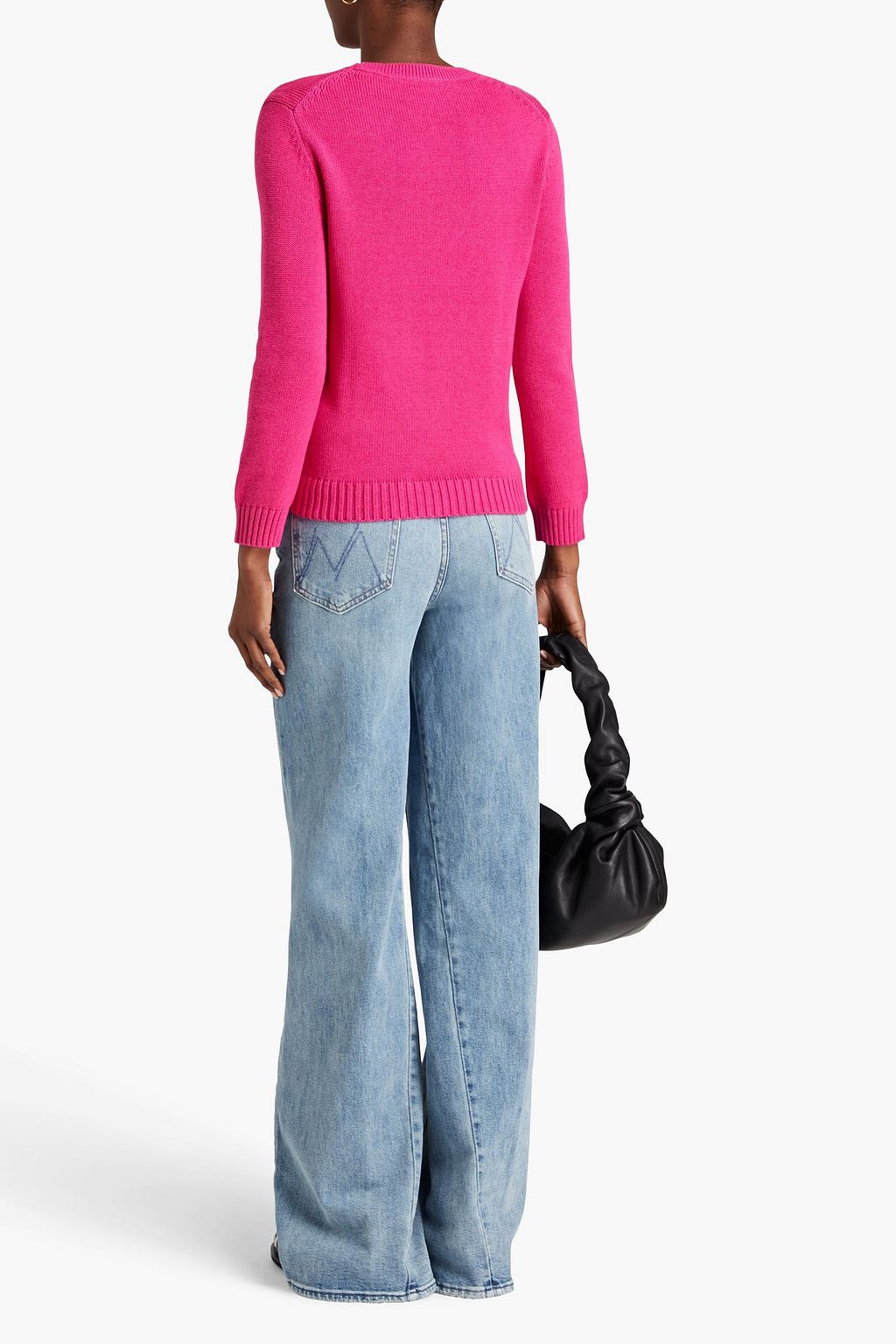 THEORY Cotton and cashmere-blend sweater