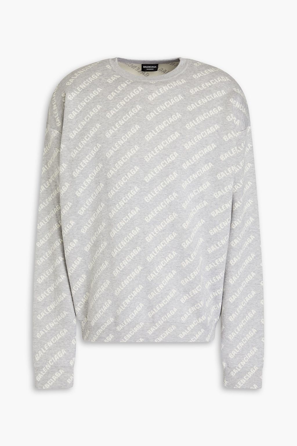 BALENCIAGA Jacquard-knit sweater | THE OUTNET