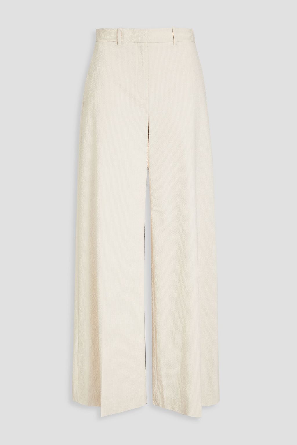 Wide leg seersucker pants hotsell