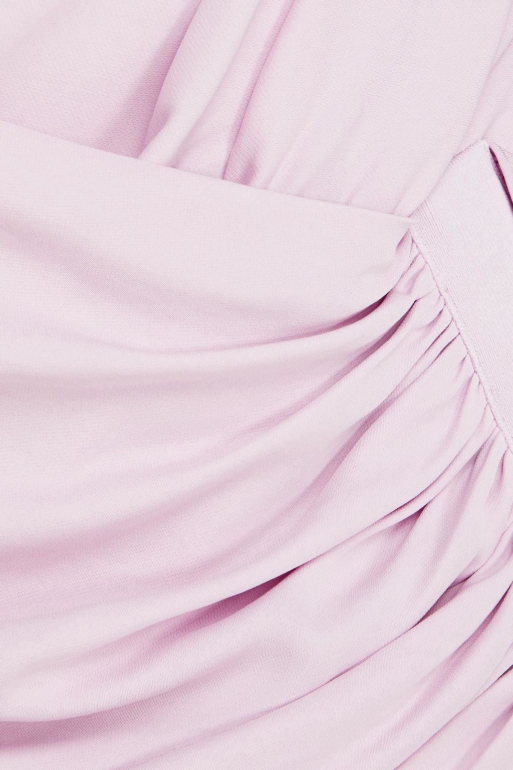 HERVÉ LÉGER Draped ruched jersey mini dress
