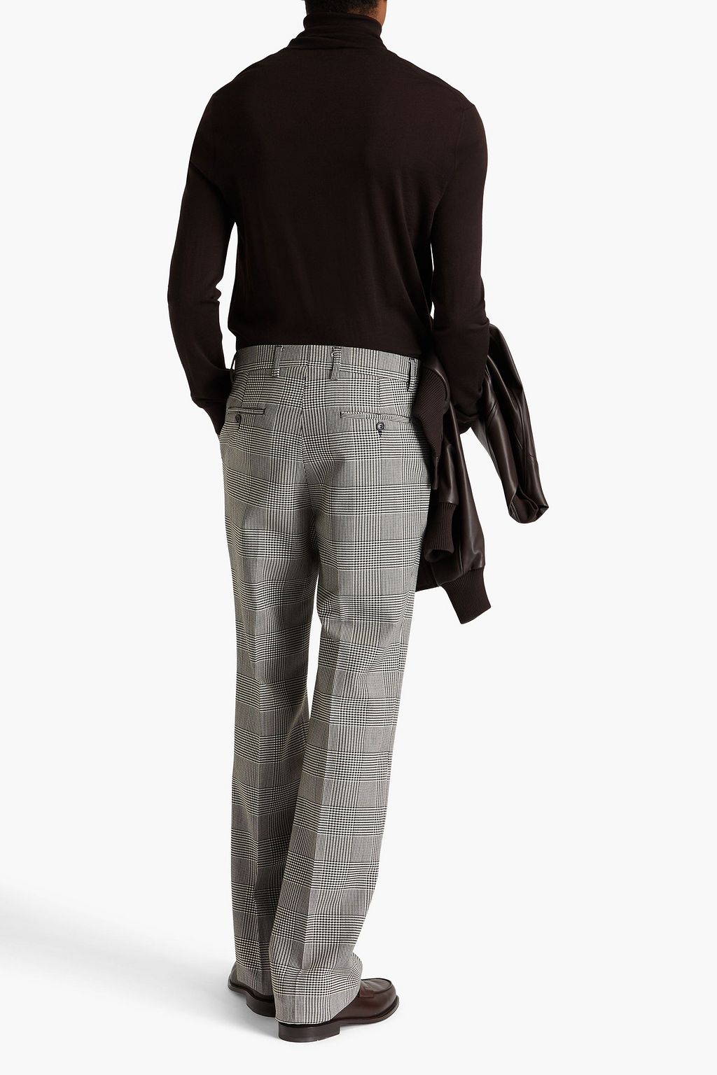 DOLCE&GABBANA Slim-fit cashmere-blend turtleneck sweater