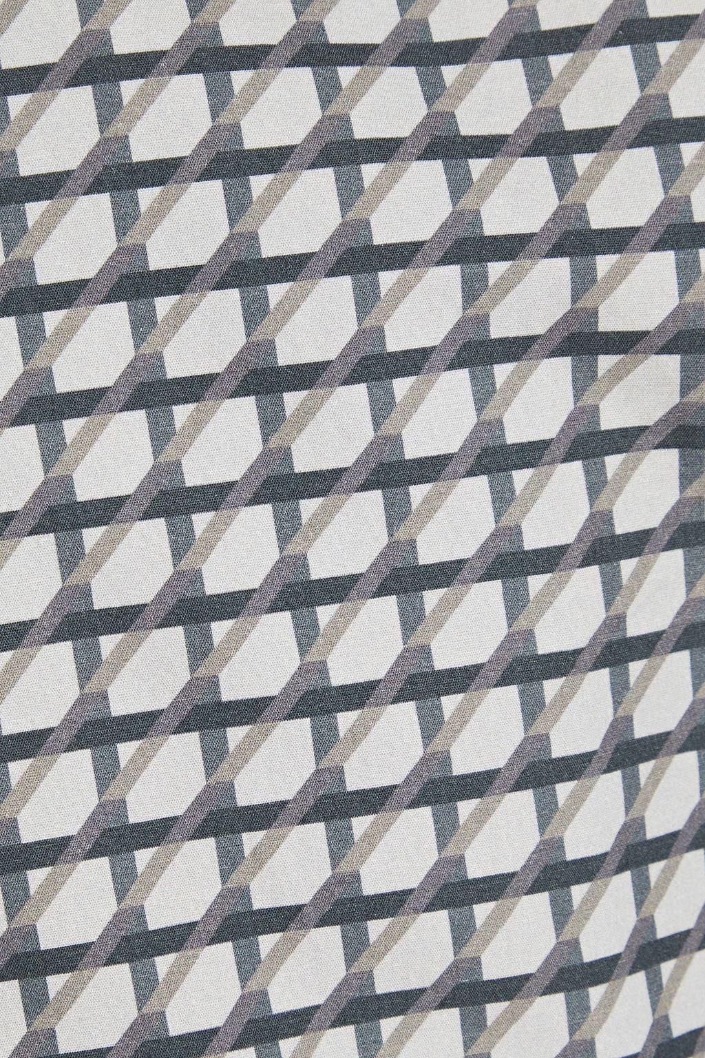 CANALI Printed cotton-poplin shirt
