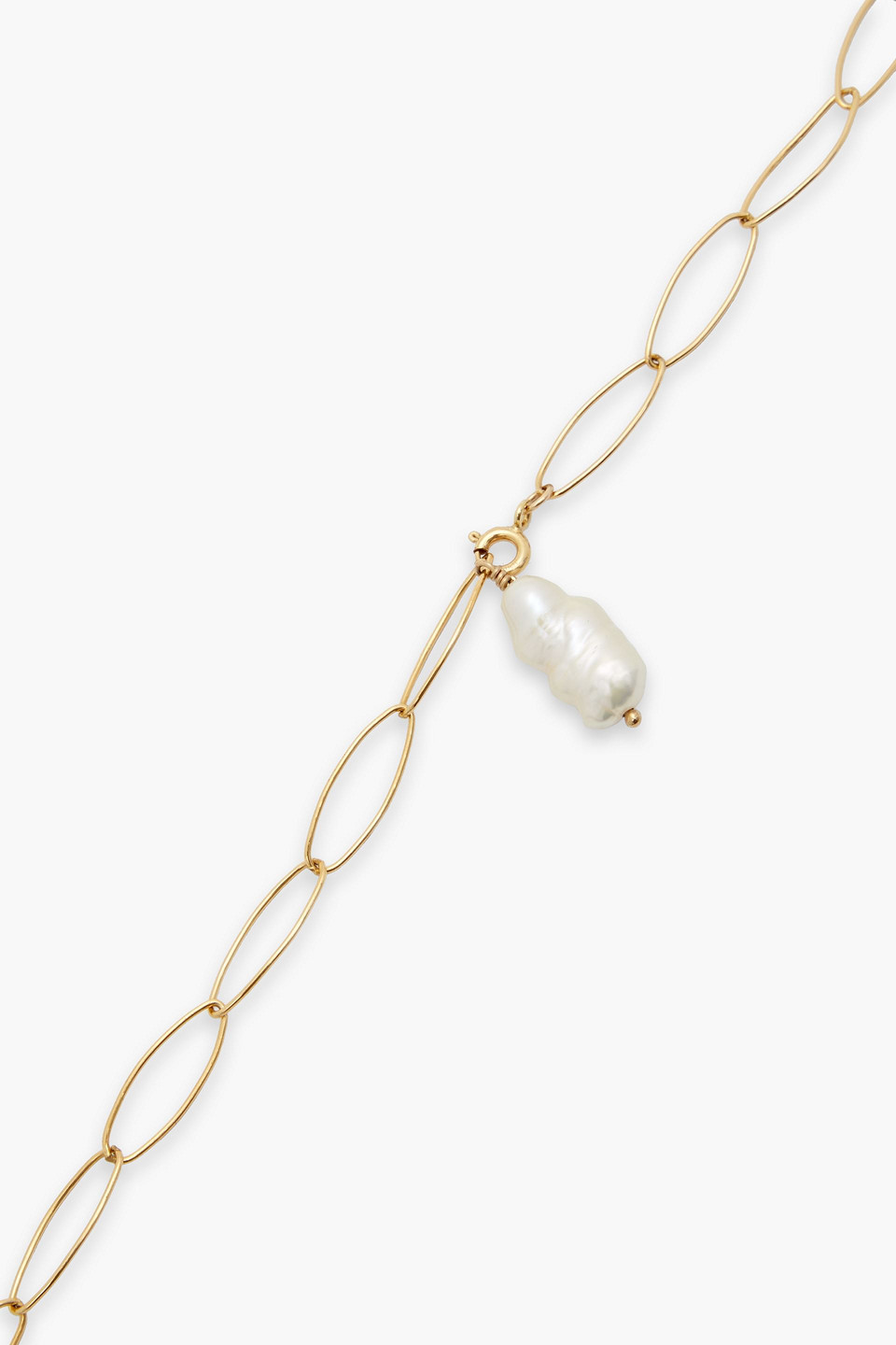 Shop Zimmermann Gold-tone Faux Pearl Necklace