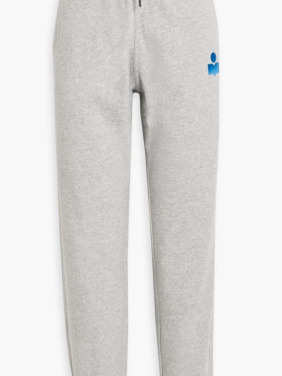 malonae cotton-blend fleece track pants
