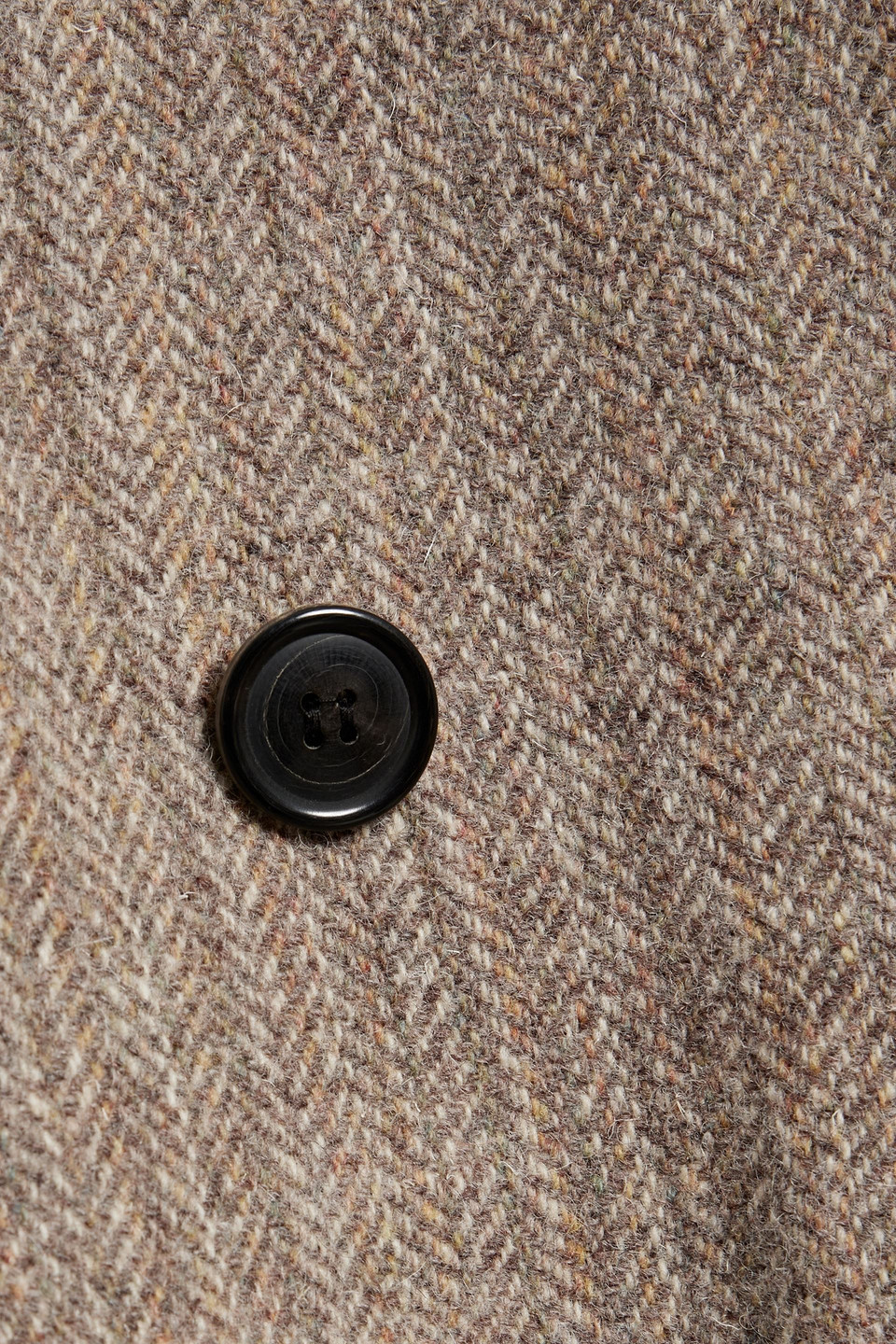 ISABEL MARANT ÉTOILE HENLO HERRINGBONE WOOL- TWEED COAT