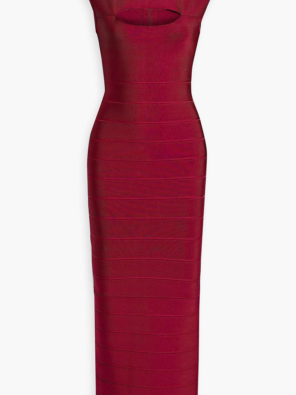 cutout bandage gown