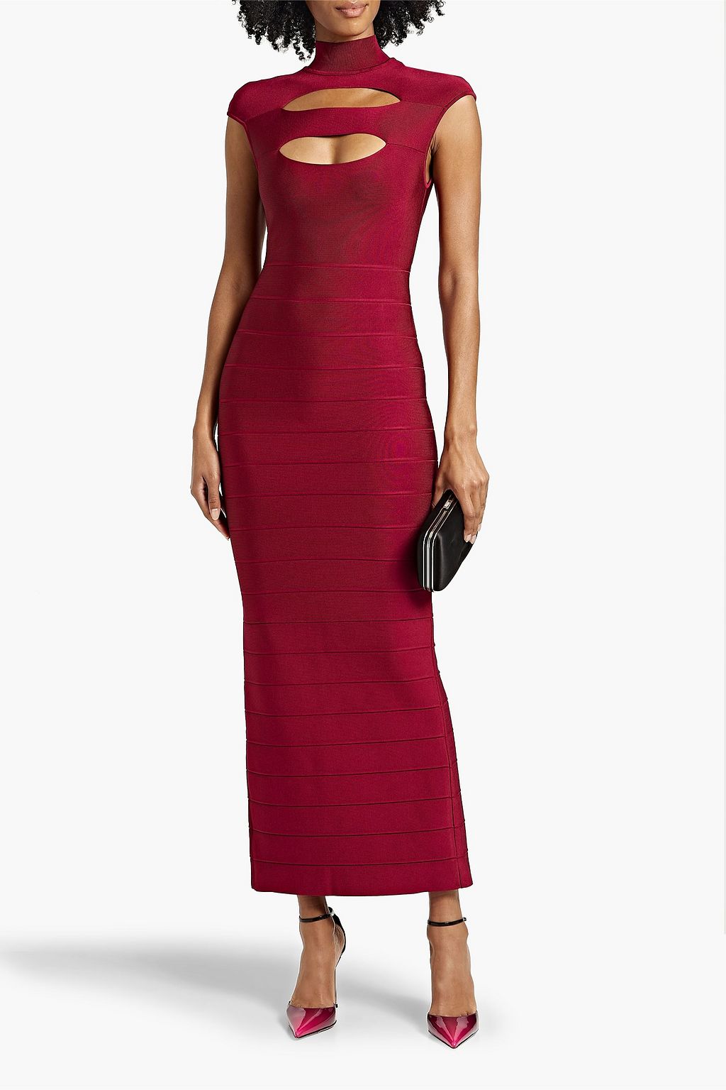 HERVÉ LÉGER Cutout bandage gown