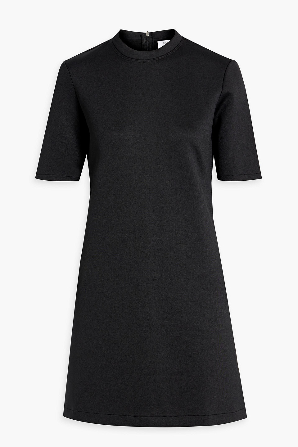 Proenza Schouler Scuba Mini Dress In Black