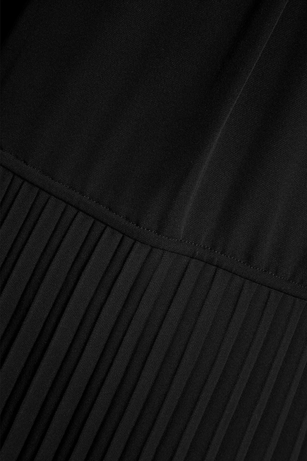 PROENZA SCHOULER PSWL Tie-detailed pleated crepe midi dress