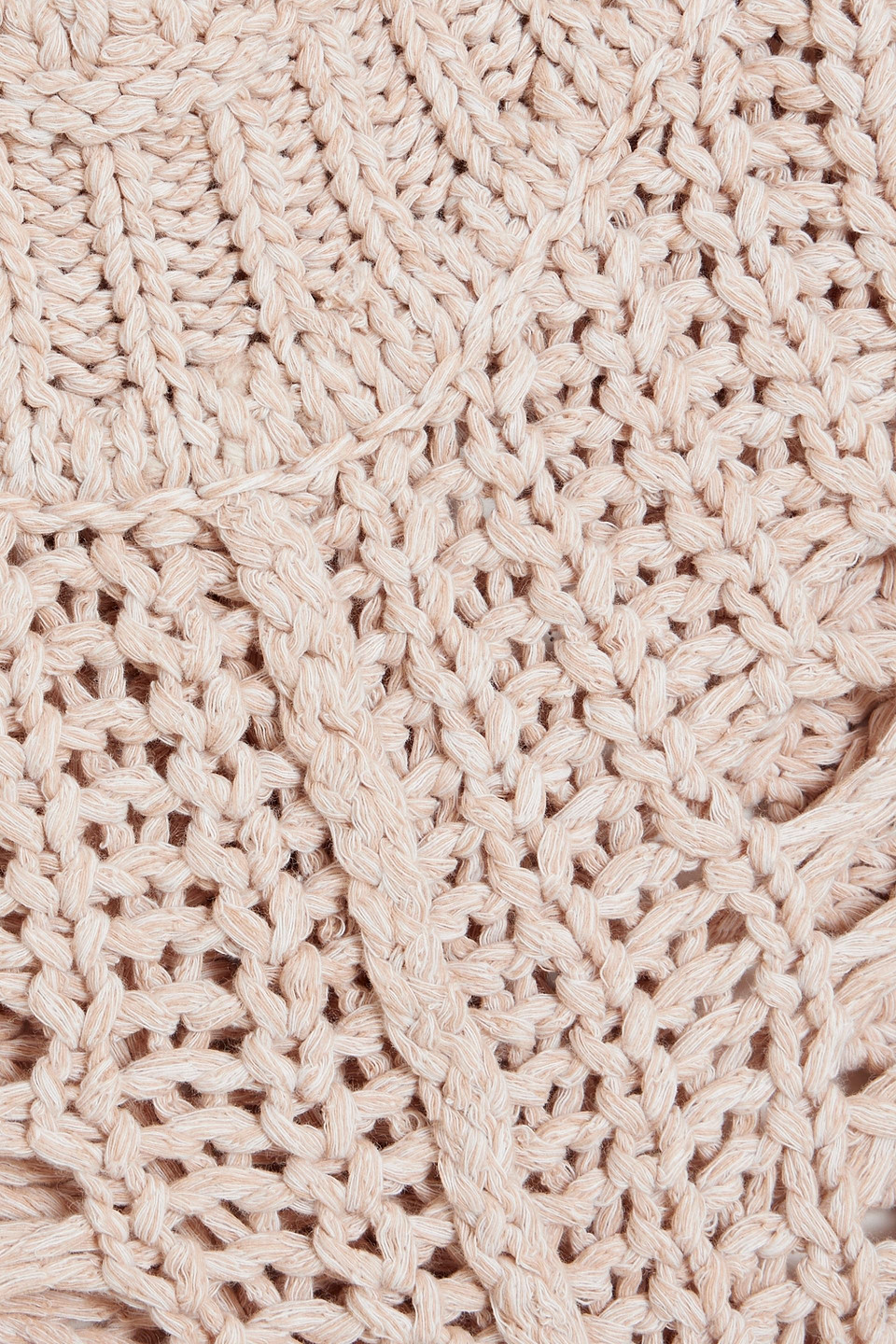 ISABEL MARANT ÉTOILE JARREN OPEN-KNIT TURTLENECK SWEATER