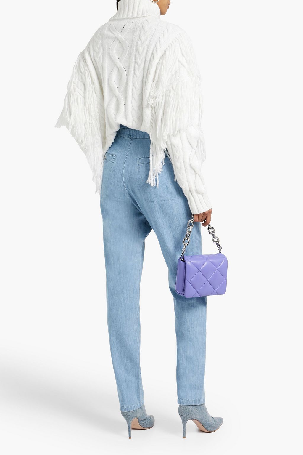 MARANT ÉTOILE Muardo belted denim tapered jeans