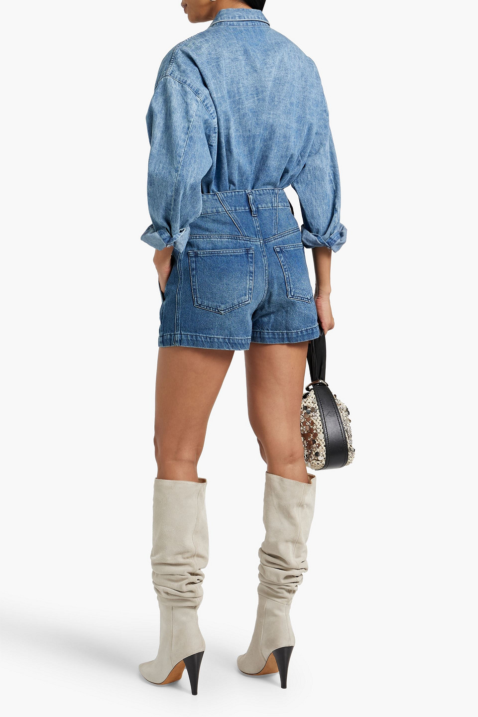 ISABEL MARANT ÉTOILE TIHIANA DENIM SHORTS