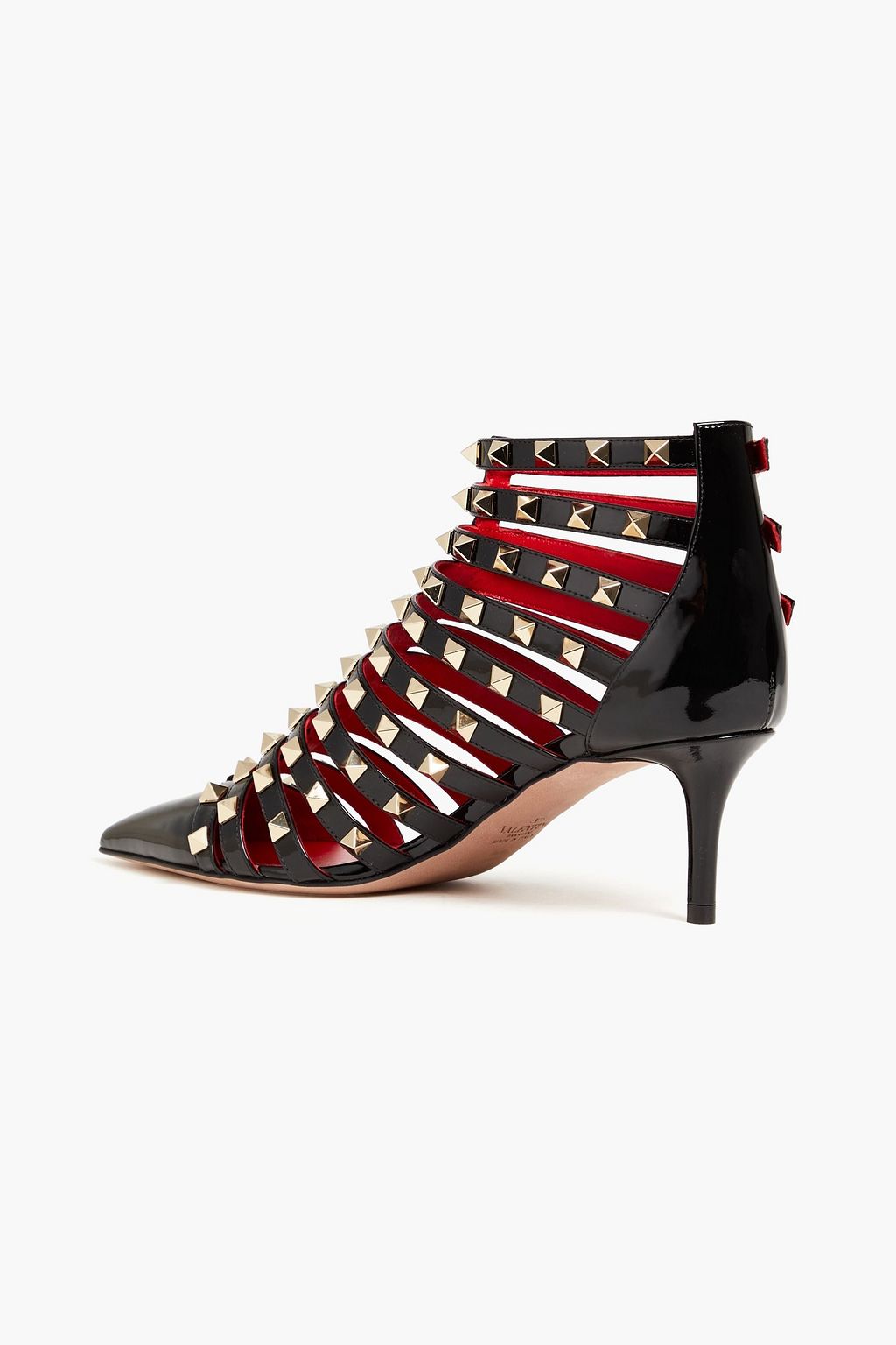 VALENTINO GARAVANI Rockstud patent-leather pumps