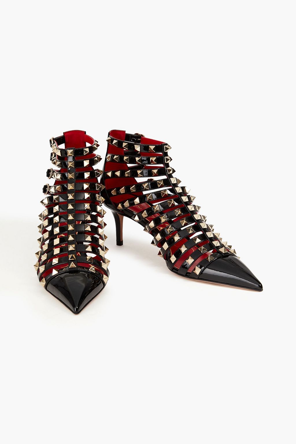 VALENTINO GARAVANI Rockstud patent-leather pumps