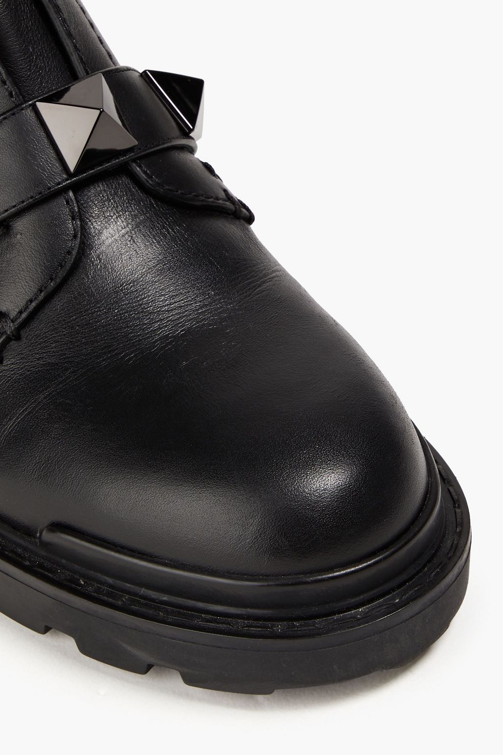 VALENTINO GARAVANI Roman Stud leather ankle boots