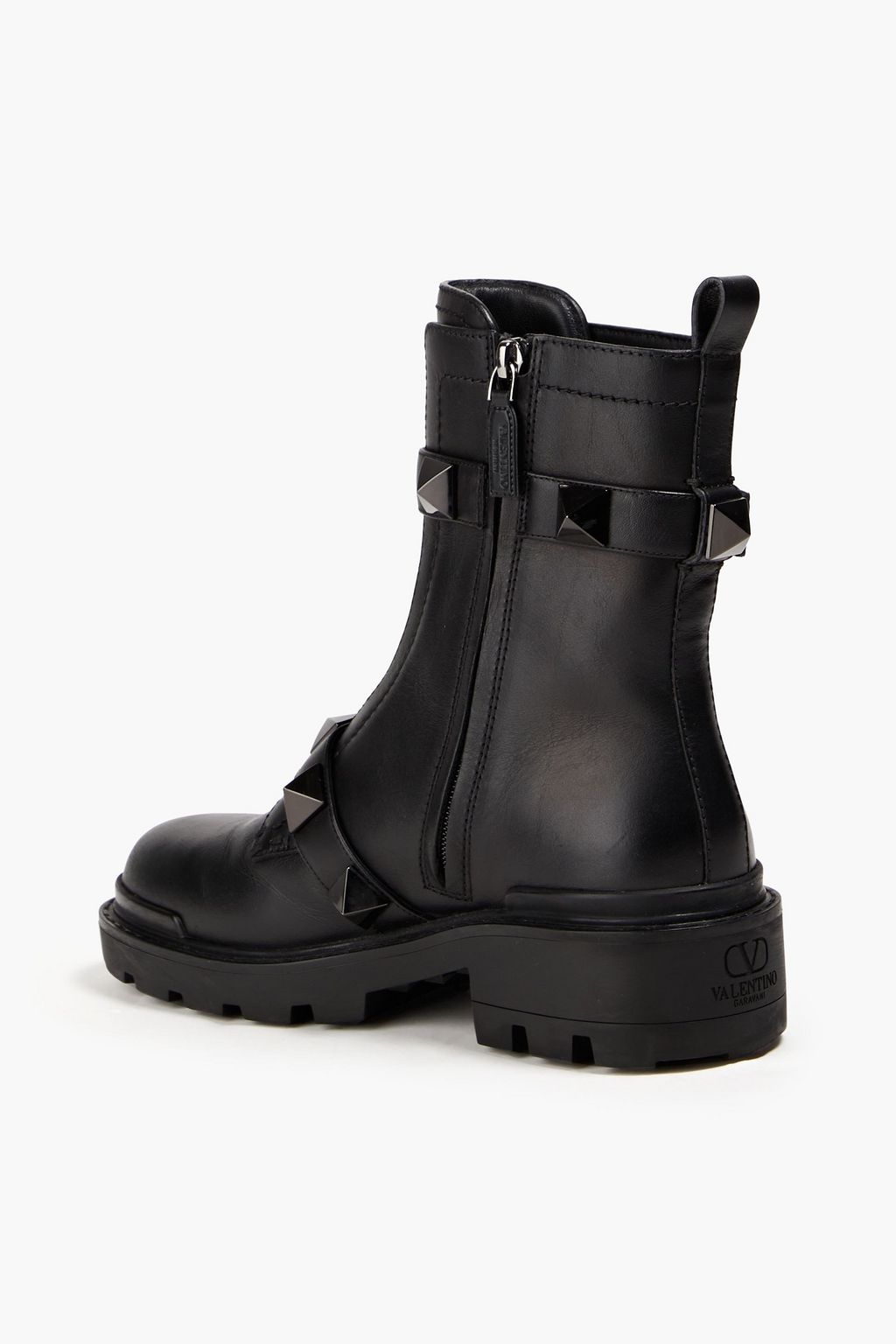 VALENTINO GARAVANI Roman Stud leather ankle boots