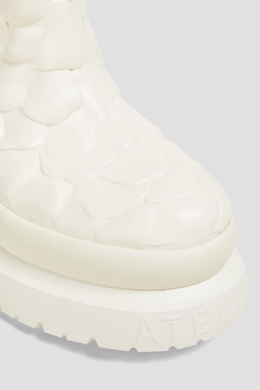 VALENTINO GARAVANI Atelier 03 Rose Edition PVC platform rain boots