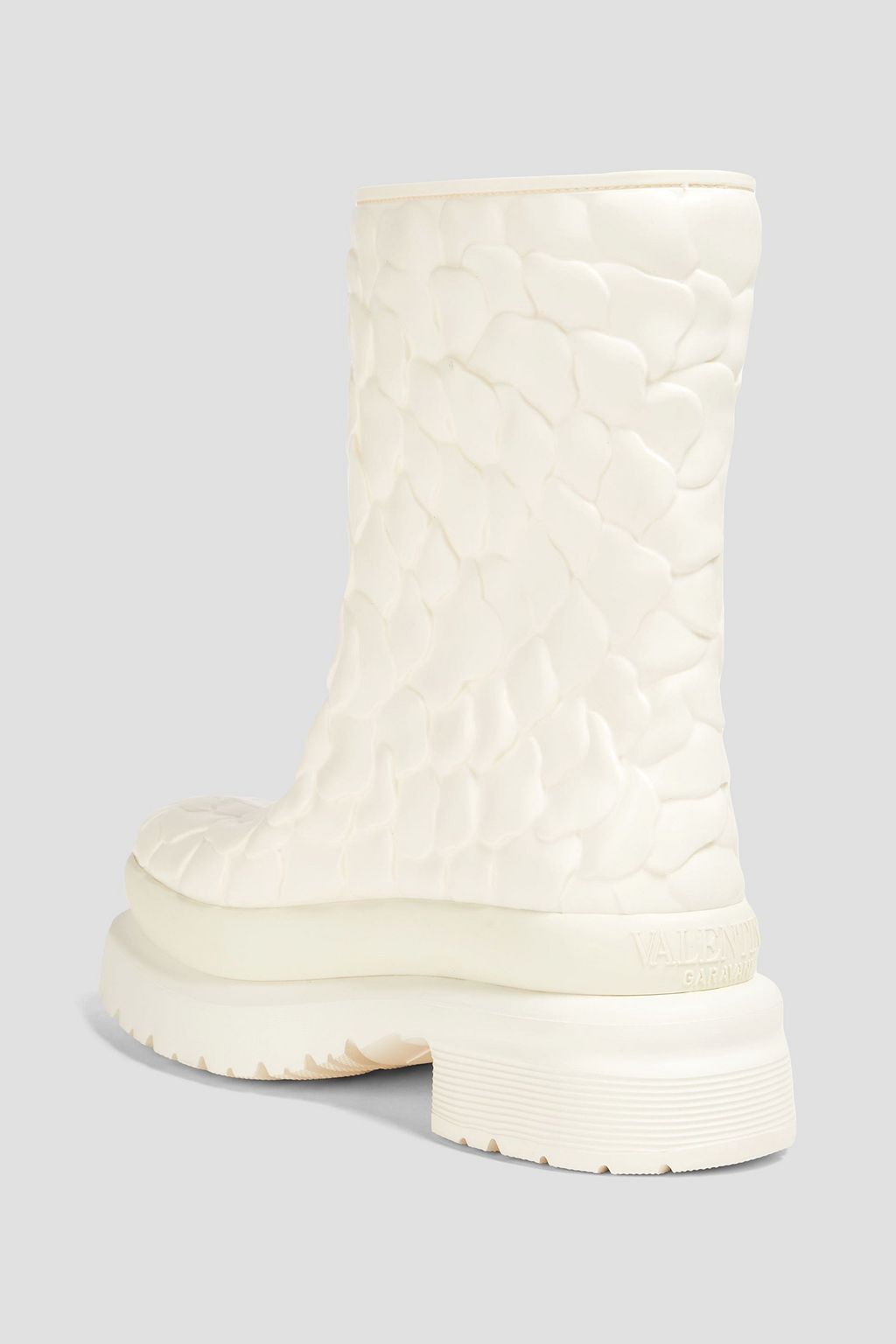 VALENTINO GARAVANI Atelier 03 Rose Edition PVC platform rain boots