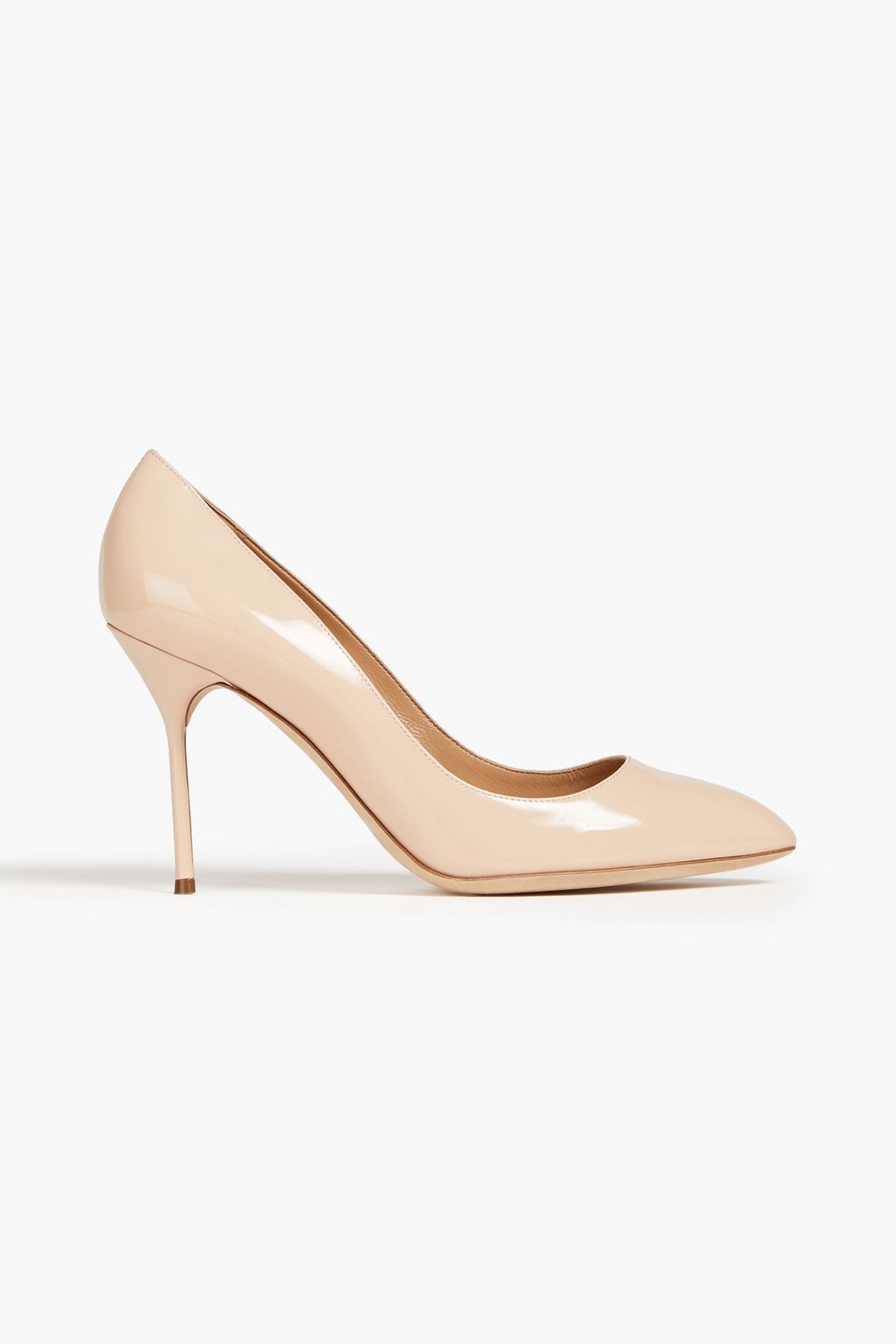 SERGIO ROSSI Chichi patent-leather pumps | THE OUTNET