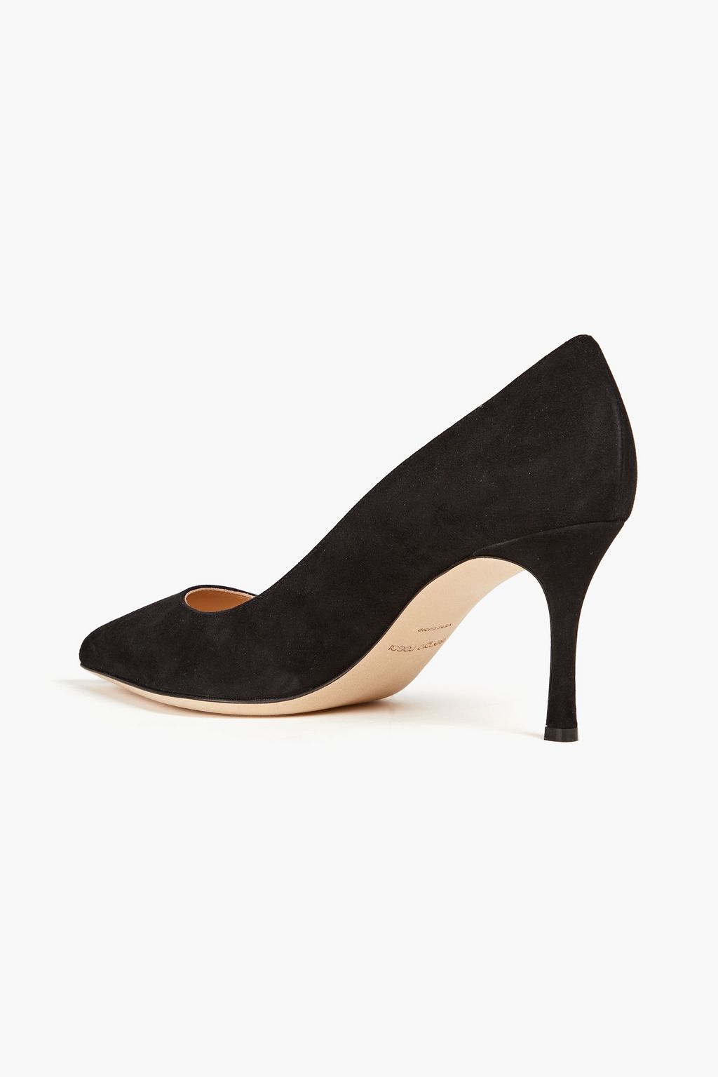 SERGIO ROSSI New Secret suede pumps