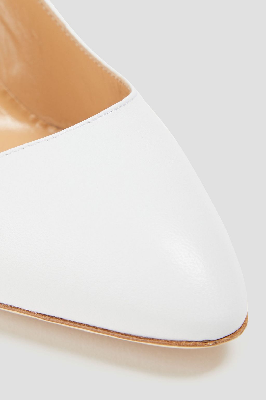 SERGIO ROSSI Chichi leather pumps