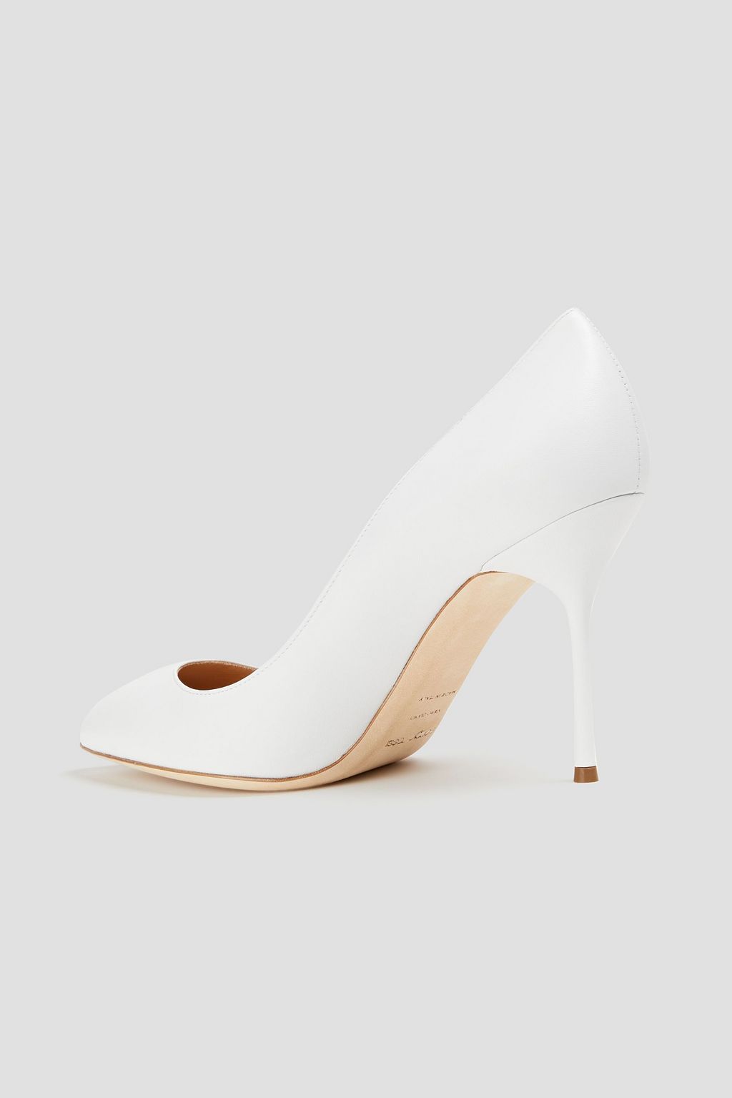 SERGIO ROSSI Chichi leather pumps | THE OUTNET