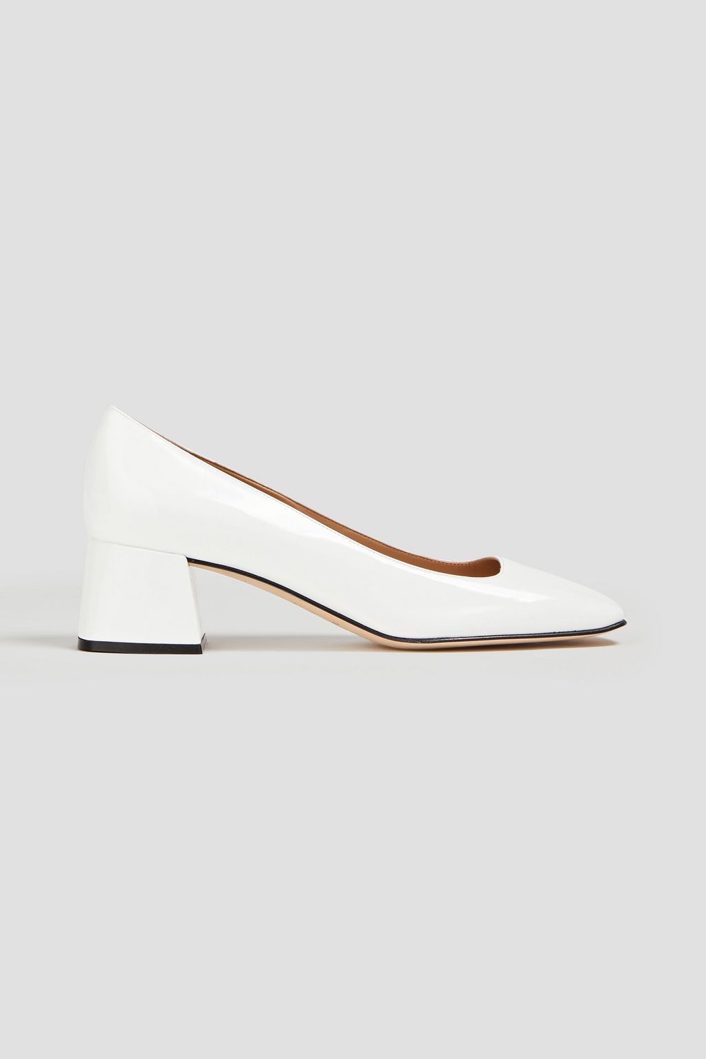 Sergio rossi patent leather hot sale pumps