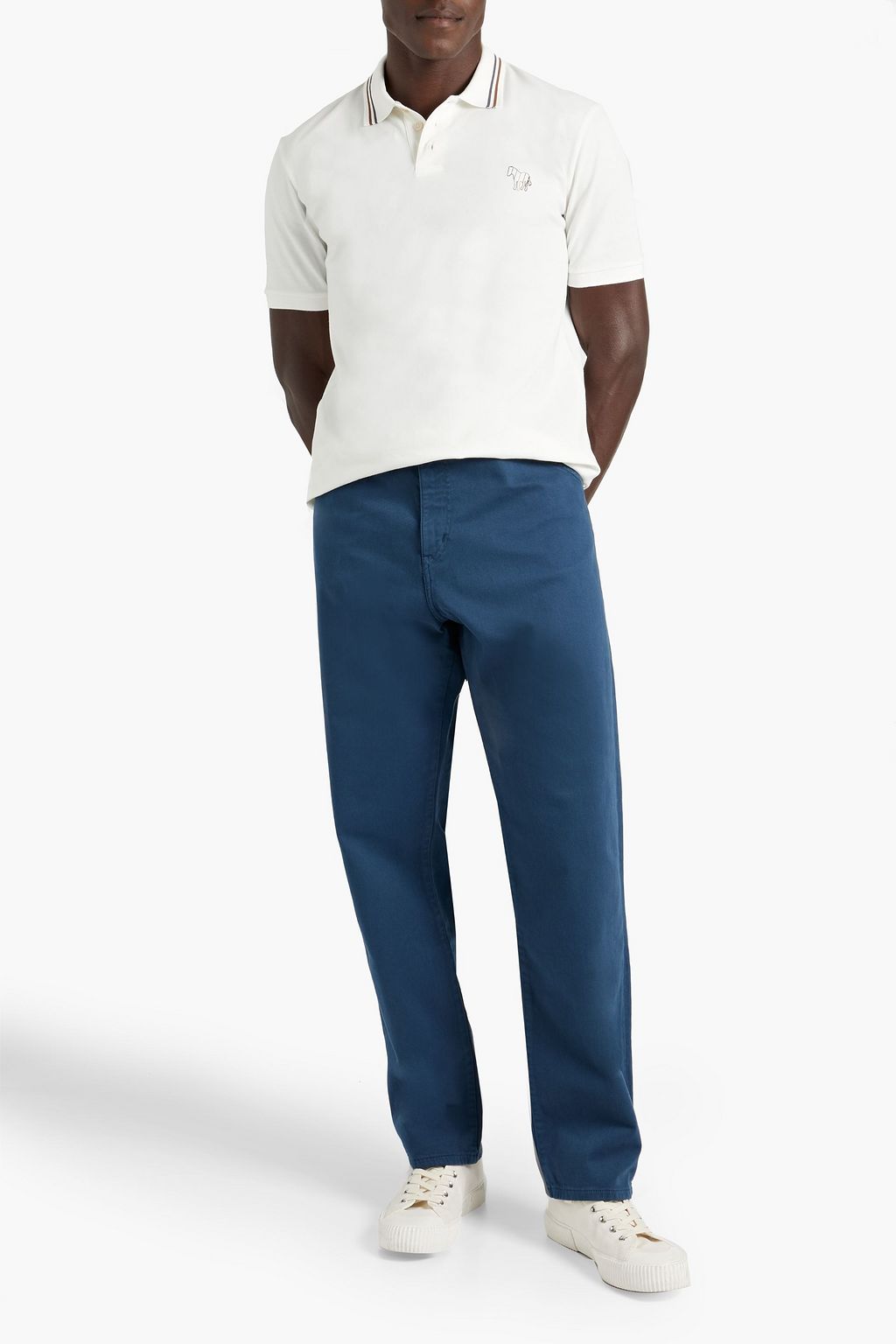 PS PAUL SMITH Cotton-blend twill chinos