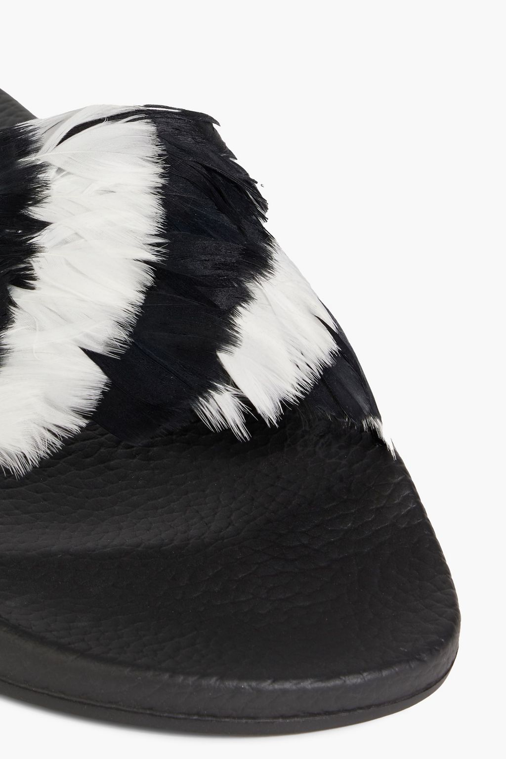 VALENTINO GARAVANI Feather slides