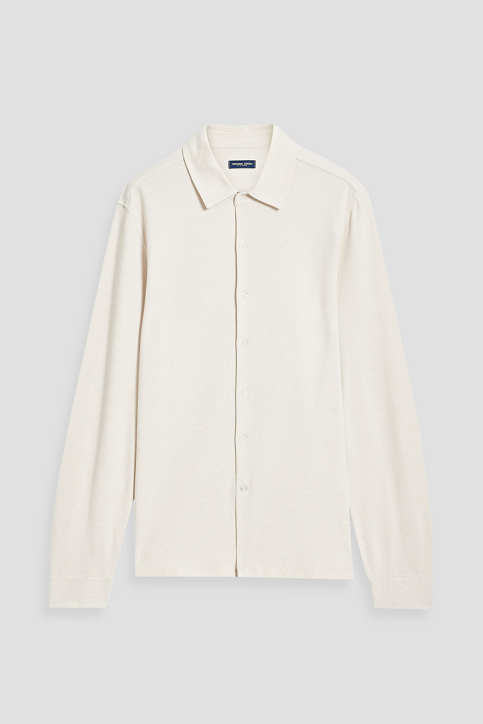 Cotton-canvas shirt