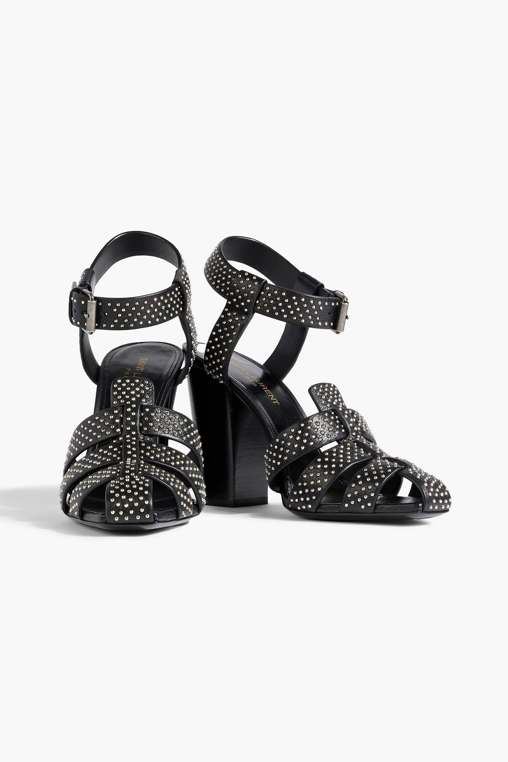 Saint laurent oak crisscross sandal clearance