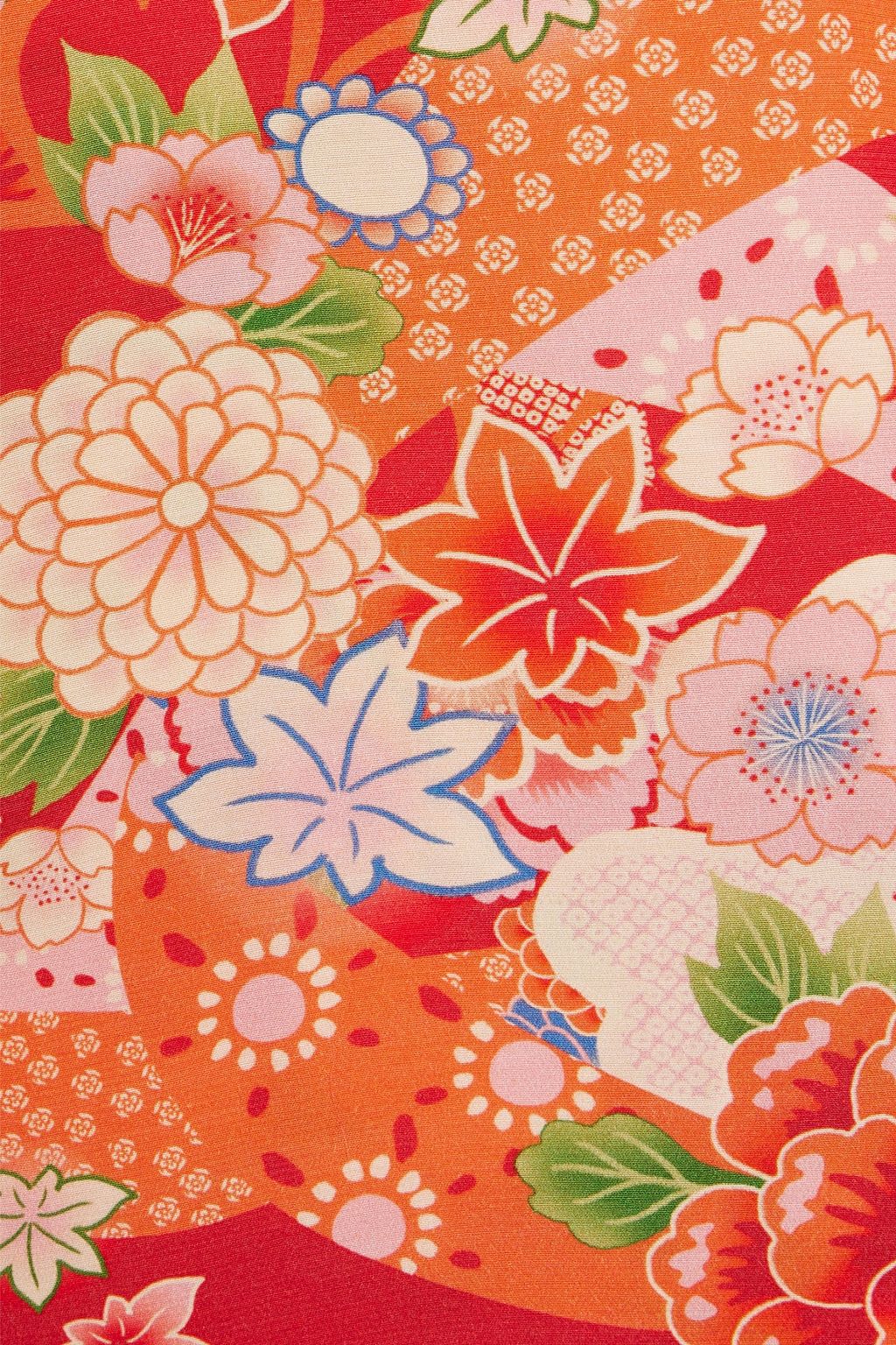 RE/DONE Aloha floral-print satin-crepe shirt