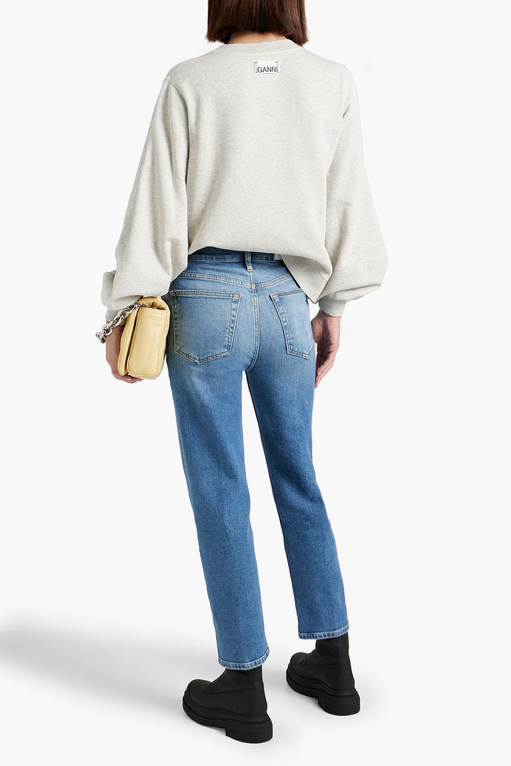 RE/DONE 70s Stove Pipe high-rise straight-leg jeans
