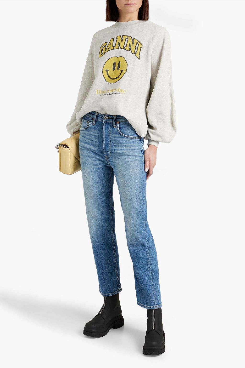 RE/DONE 70s Stove Pipe high-rise straight-leg jeans