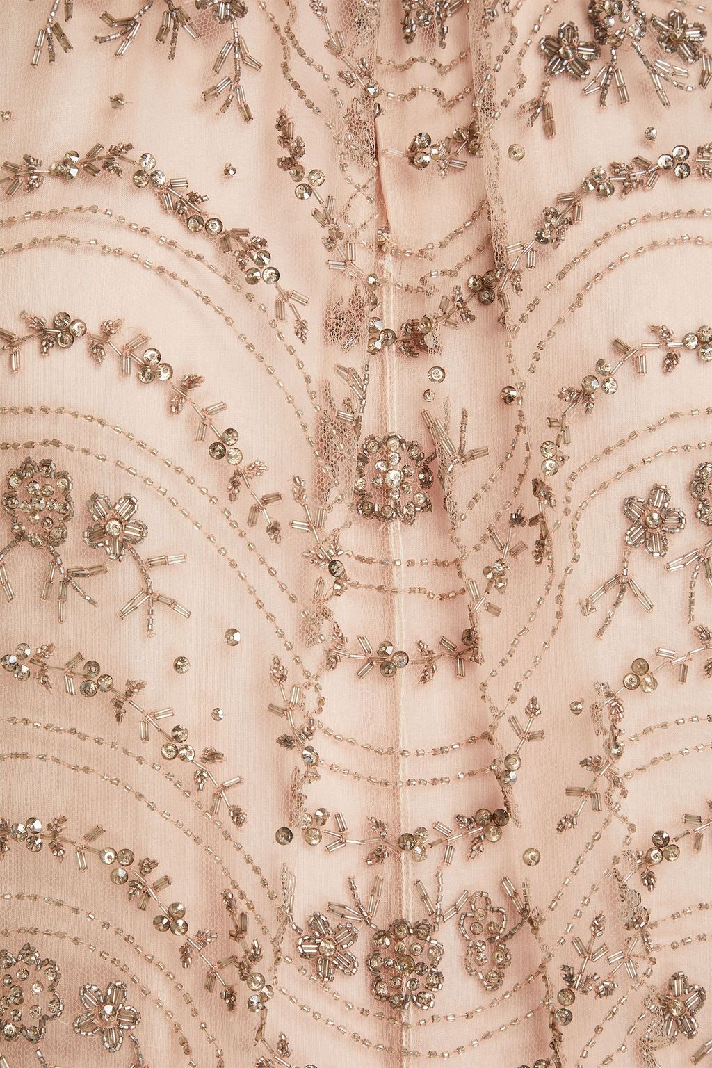 VALENTINO GARAVANI Embellished tulle jumpsuit