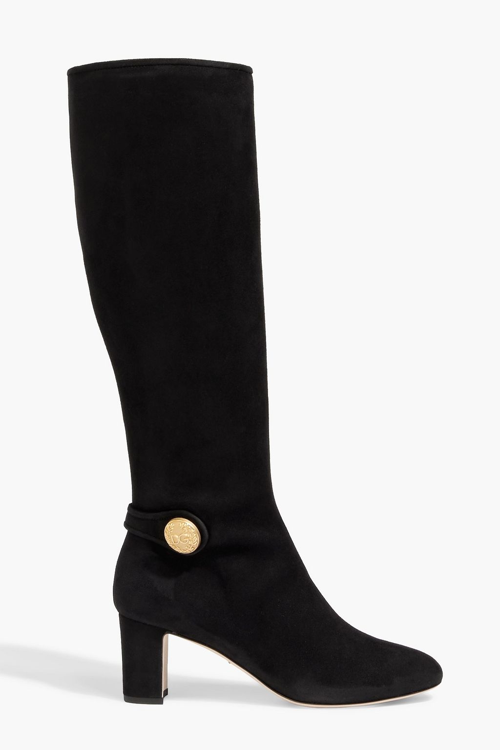 Dolce and gabbana knee high boots cheap
