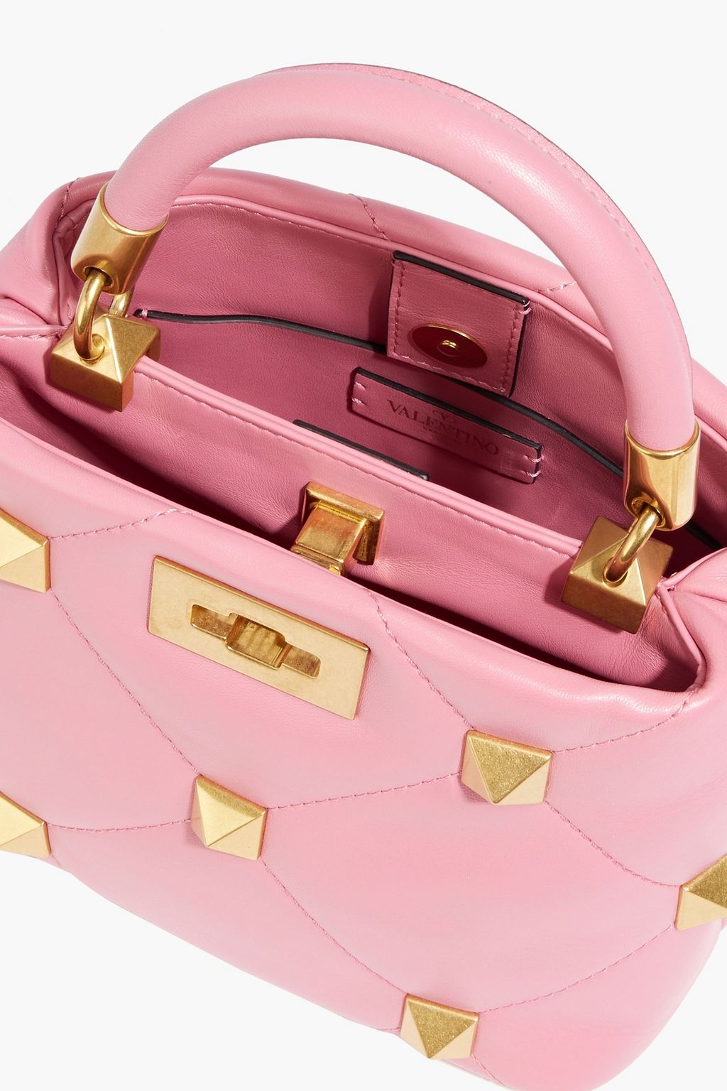 VALENTINO GARAVANI Roman Stud quilted leather tote