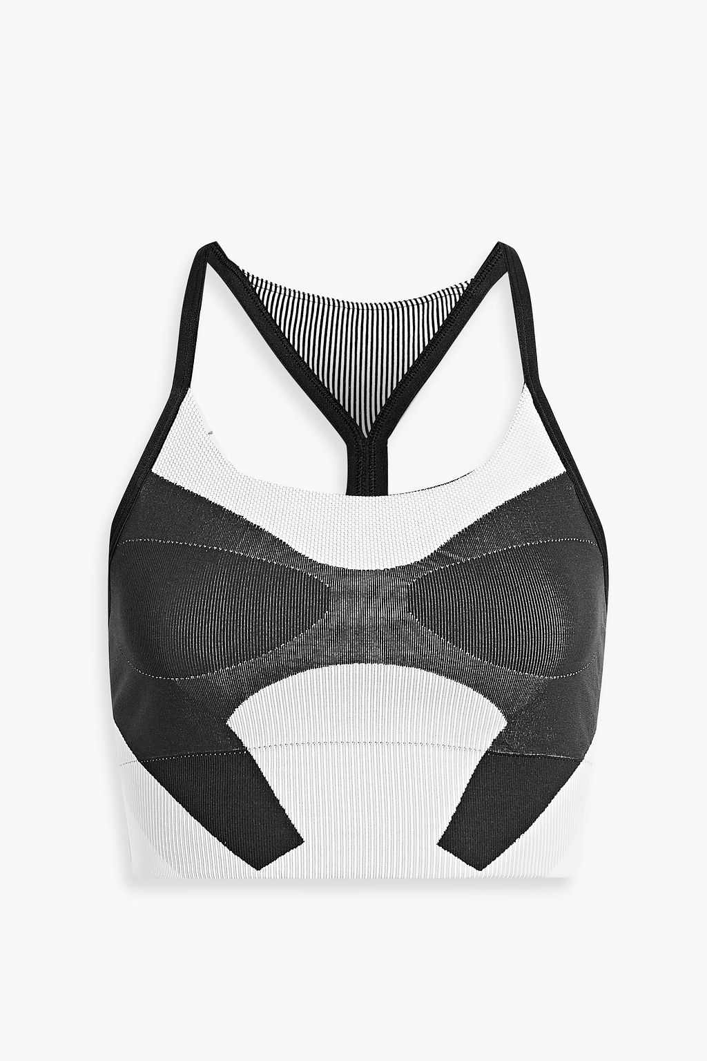 ADIDAS BY STELLA MCCARTNEY Printed stretch-jersey sports bra