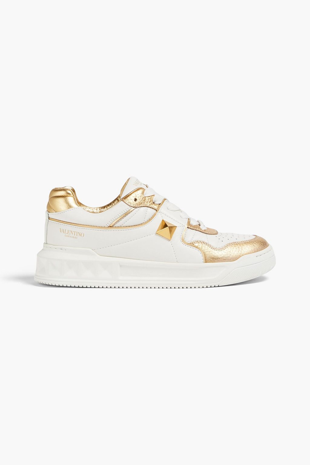 Valentino metallic best sale sneakers
