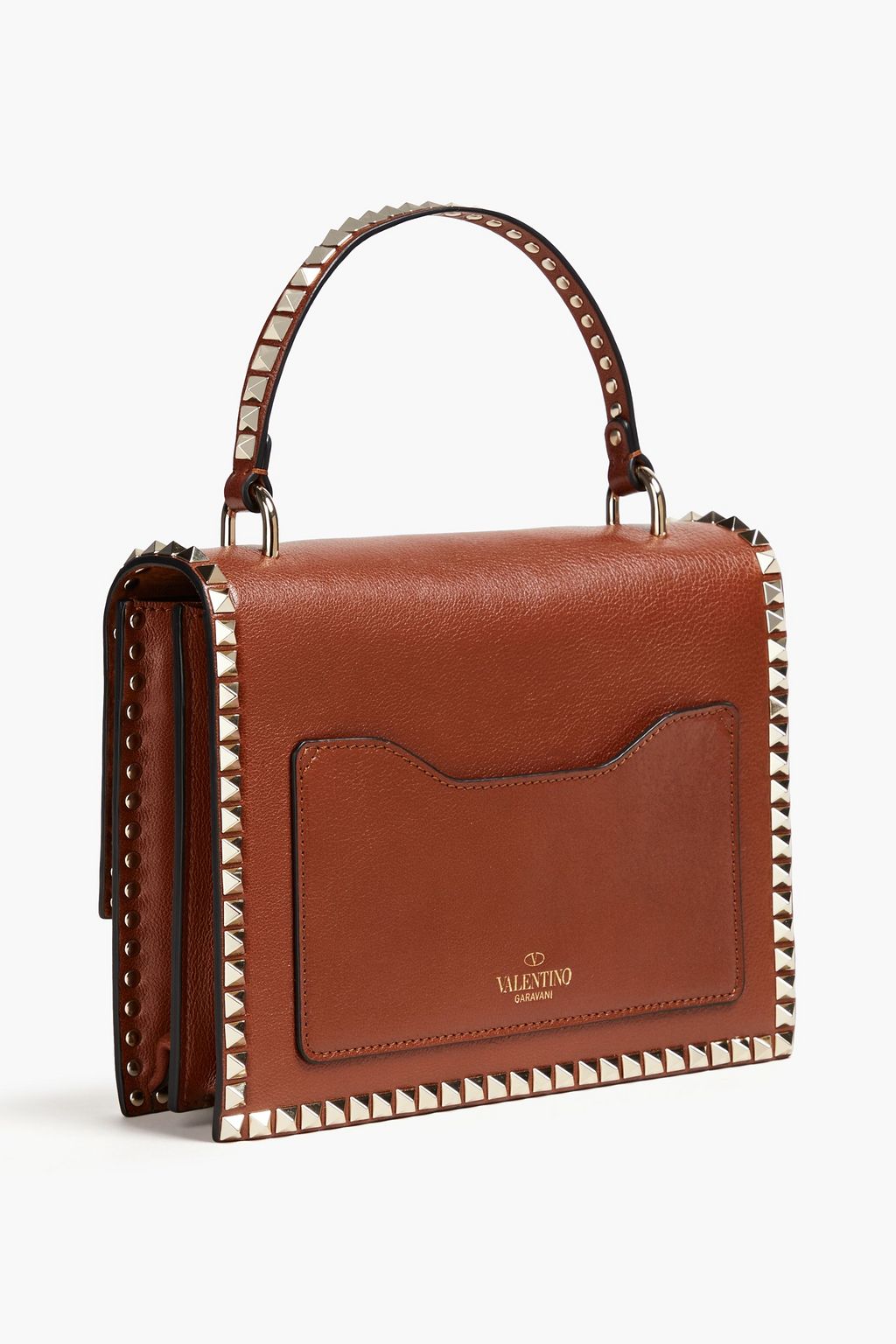 VALENTINO GARAVANI Rockstud Spike leather tote