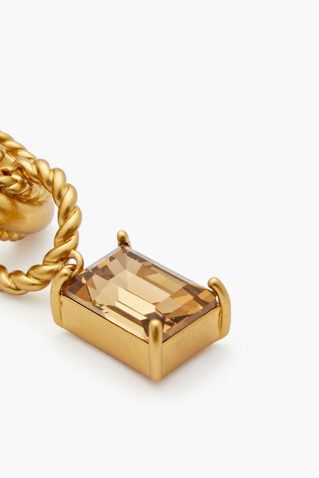 ZIMMERMANN Gold-tone crystal earrings