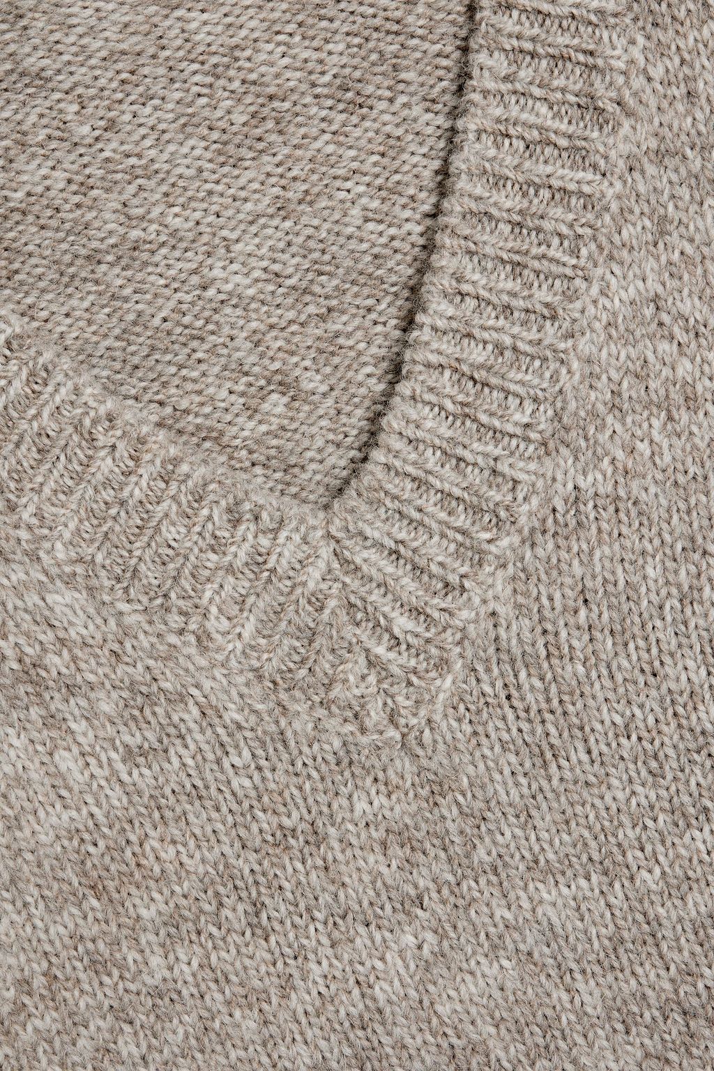 IRIS & INK Pullover aus einer melierten Merinowoll-Alpakamischung