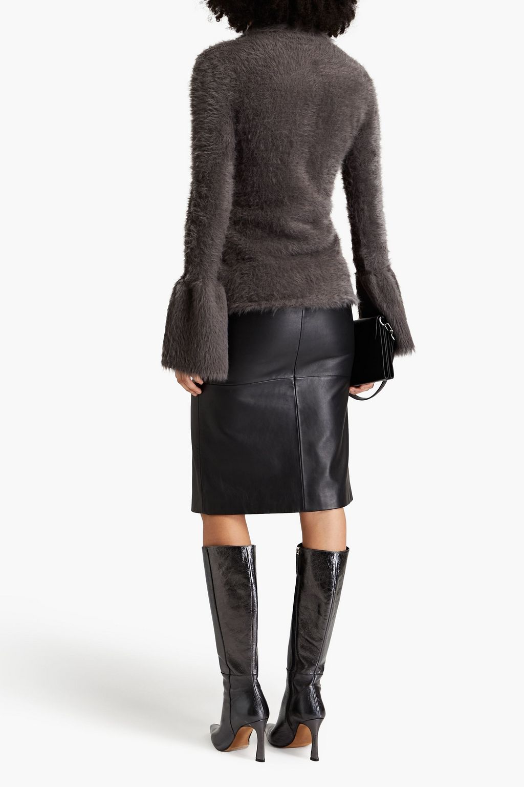 16ARLINGTON Faux fur shirt