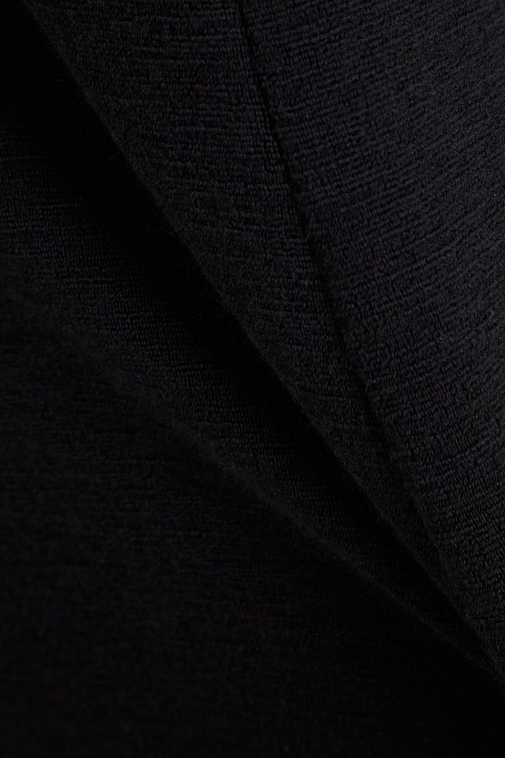 VINCE. Twisted wool-blend midi dress